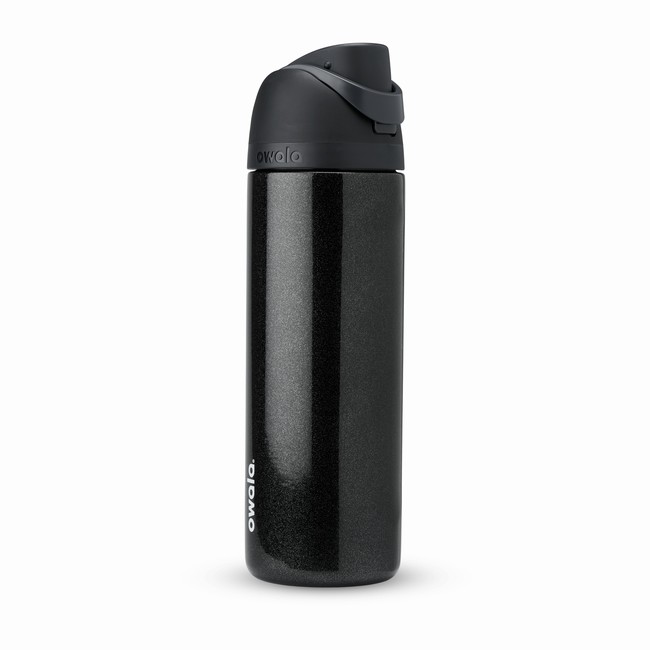 butelki na wodę owala cosmic collection 24oz czarne