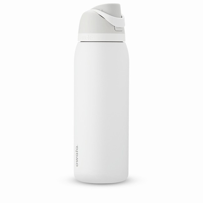 butelki na wodę owala freesip 40oz białe