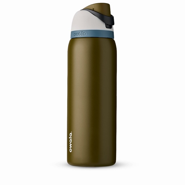 butelki na wodę owala freesip 40oz zielone