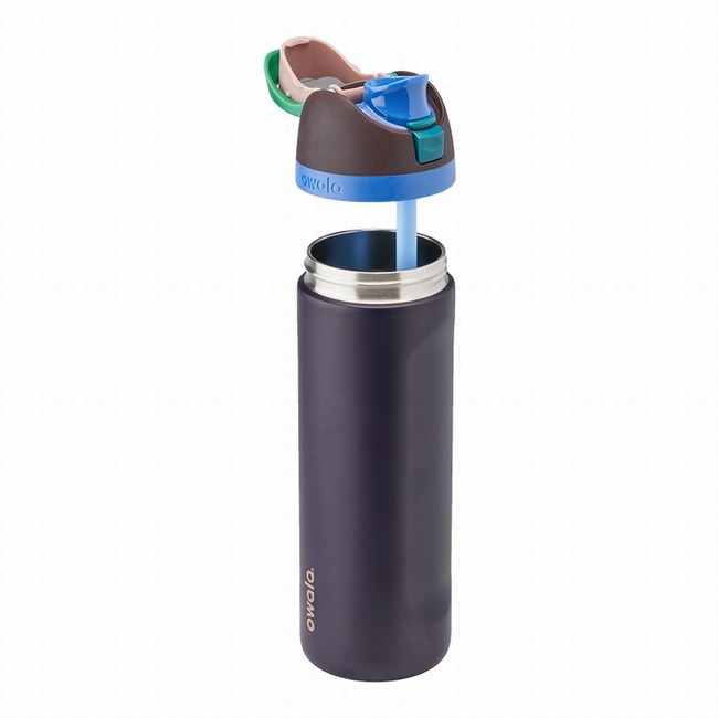 butelki na wodę owala freesip 24oz navy
