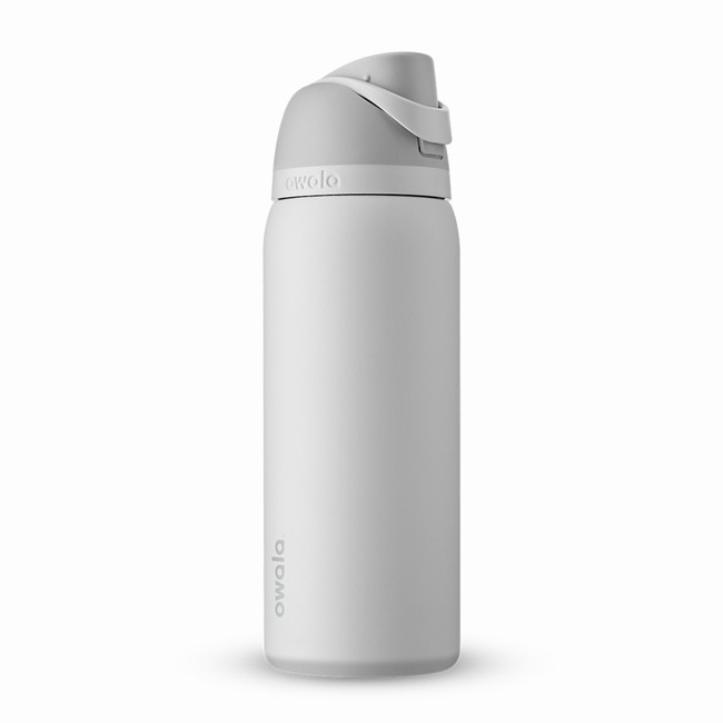 butelki na wodę owala freesip 32oz białe