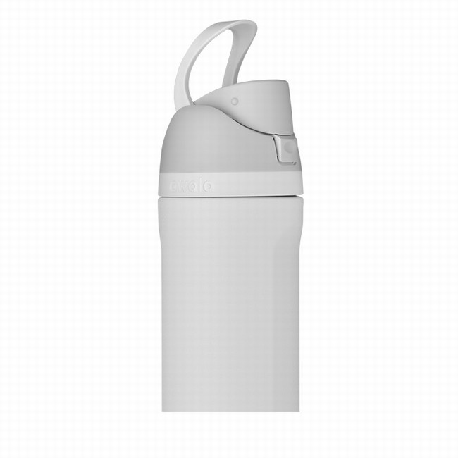 butelki na wodę owala freesip 24oz szare