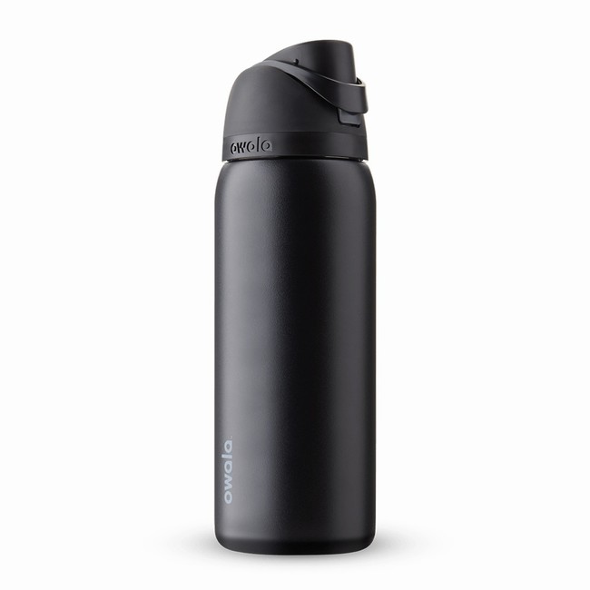 butelki na wodę owala freesip 32oz czarne