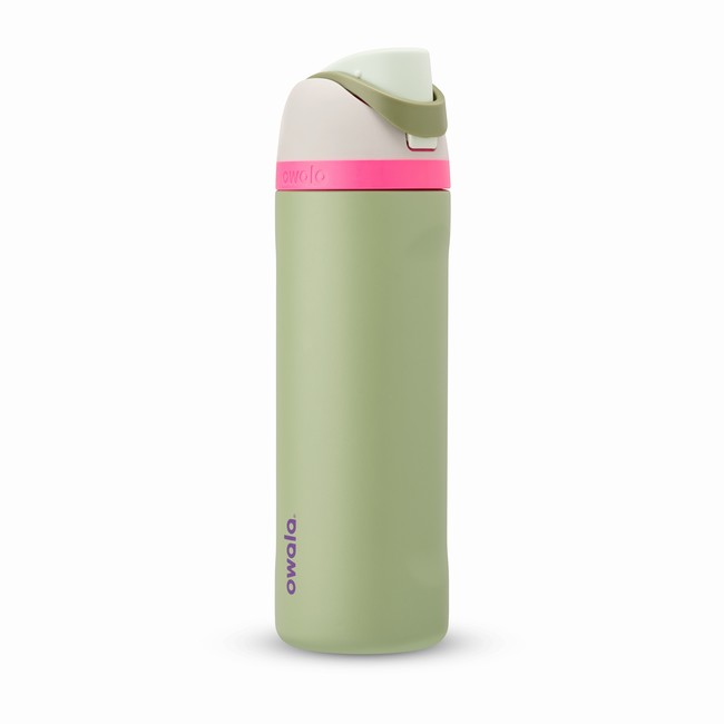 butelki na wodę owala freesip 24oz zielone