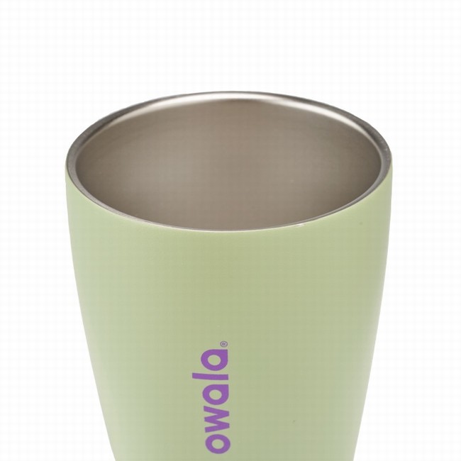 butelki na wodę owala smoothsip 20oz green