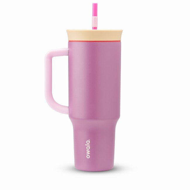 butelki na wodę owala 40oz tumbler purple