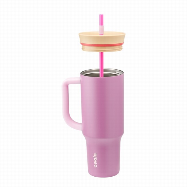butelki na wodę owala 40oz tumbler purple