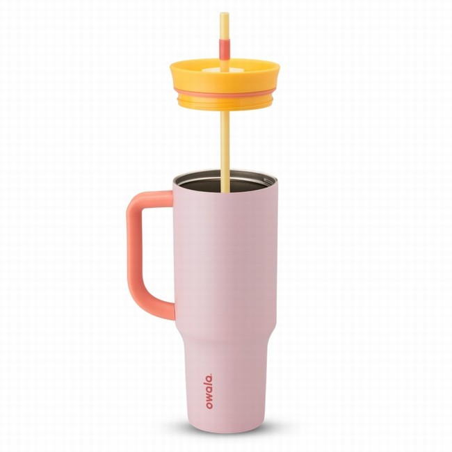butelki na wodę owala 40oz tumbler różowe