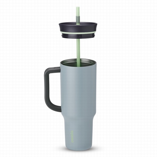 butelki na wodę owala 40oz tumbler grey