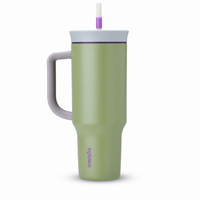 butelki na wodę owala 40oz tumbler green