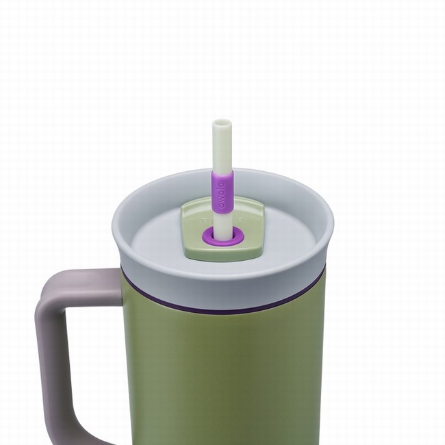butelki na wodę owala 40oz tumbler green