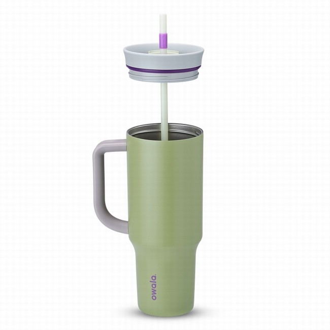 butelki na wodę owala 40oz tumbler green